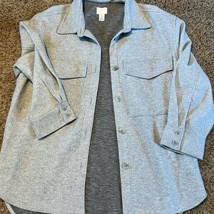 H&M Light Gray Casual Shaket